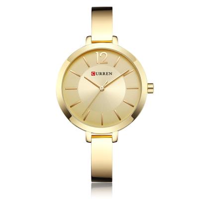 China Automatic date curren 9012 ladies watch waterproof quartz watch steel band ladies watch korean fashion watch for sale