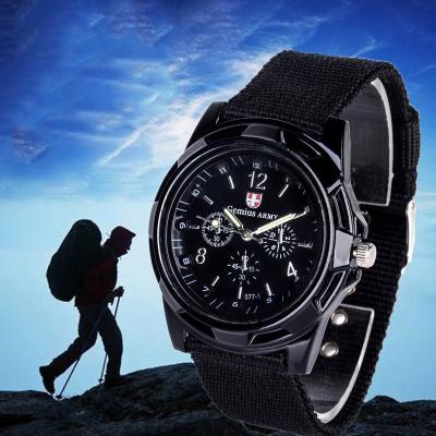 China Automatic Date Classic Fashion Knitted Watch Sports Mens Watch for sale