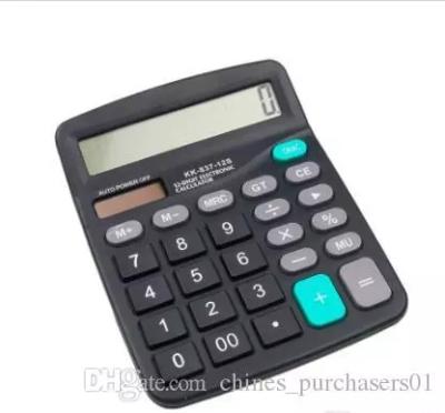 China New 12 Digit Large Screen Calculator Fashion General Purpose Computer Calculator Financial Accounting for sale