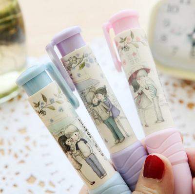 China Office Eraser Fashion Students Pen Shape Eraser Rubber Stationery Child Gift Toy Cute School Supplies New 2020 for sale