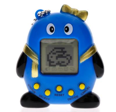 China Playing Penguin 90S Random Creative Nostalgic Color Tamagotchi Electronic Pets 168 Pets In Cyber ​​Virtual Pet Toy Funny Kid Gifts for sale