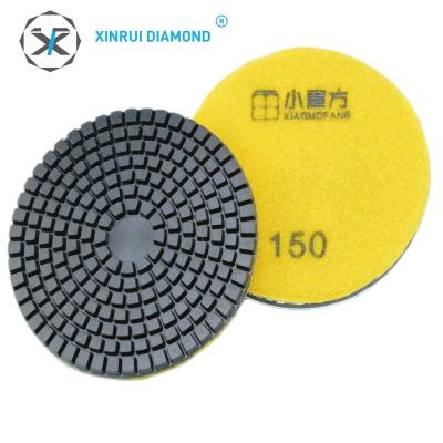 China Customized 50-3000 Grit Diamond Polishing Pads for Wet/Dry Concrete Grinding and Polishing for sale