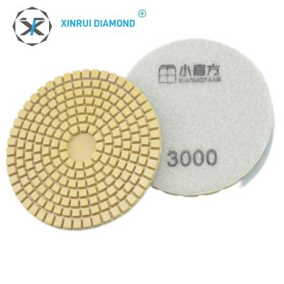 Cina Xinrui Diamond Polishing Pad richiesta personalizzata per la lucidatura di vetro cristallizzato in vendita