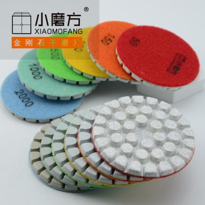 China Xinrui W60-W40 Coarse Diamond Polishing Pad with Fine Grits 50-3000 Concrete Grits for sale