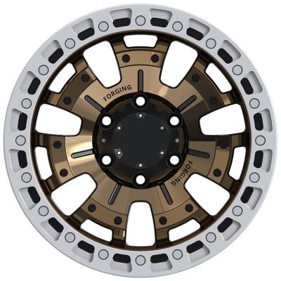 China 17-inch custom off-road forged aluminum wheels for sale