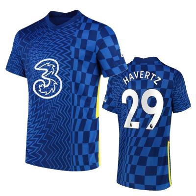 China Quick-drying factory wholesale color uniform soccer jerseys club customized name number thailand jersey soccer shirts for sale