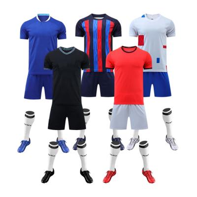 China Quick-drying OEM 22 23 season custom soccer training jerseys soccer jerseys uniform breathable boy sets suits football wear for sale