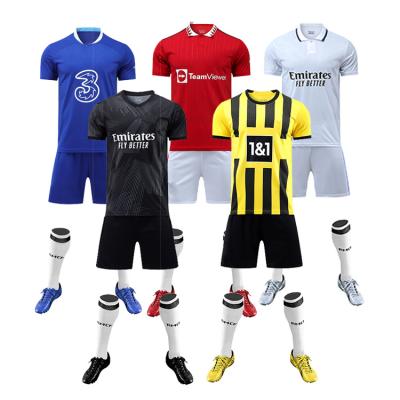 China Wholesale Customized Latest Quick-drying OEM Adults Soccer Jersey Football Jersey Sublimation Football Shirts Soccer Jersey Quick Dry for sale