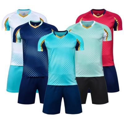 China Wholesale Quick-drying Sportswear Set Training Sports Breathable And Comfortable Soccer Jerseys for sale