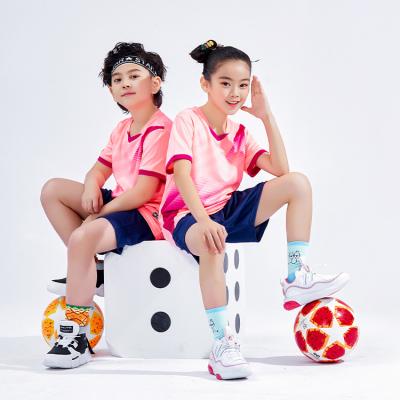 China Quick-drying custom soccer uniform kids football uniforms football kit soccer jersey kids soccer jersey for sale