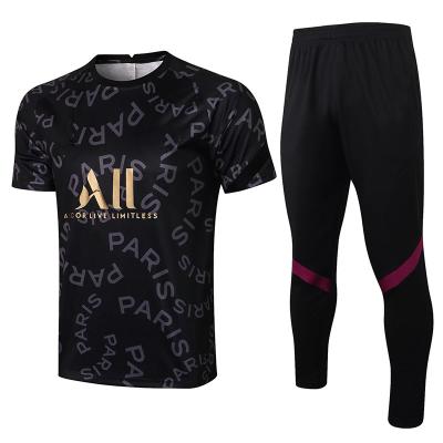 China Customized Dry Out Football Tracksuit Design Fitness Gym Joogers New Pants Set For Men With Great Price for sale