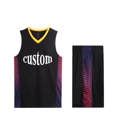 China Breathable Wholesale Reversible Sublimation Cheap Youth Basketball Tank Tops for sale