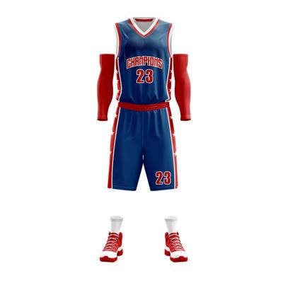 China Breathable Professional High Quality Sportswear Basketball Singlet Jogging Uniform for sale