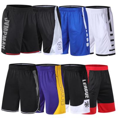 China Factory Promotional Summer Men's Fashion Basketball Suit Loose Wicking Quick Dry Shorts Antibacterial for sale