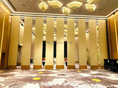 China Height Hotel Partition Wall System Long Service Life Fireproof for sale