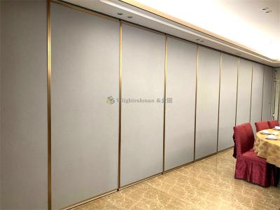 China Simple Elegant Banquet Hall Partition Wall  85mm-100mm Thickness for sale