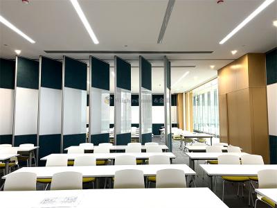 China 2.5-3 Meters Height Mobile Demountable Partition Wall System With Aluminum Frame for sale