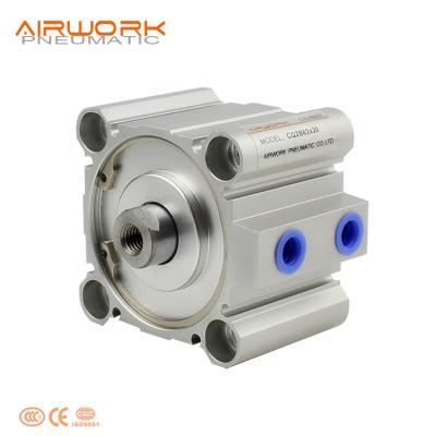 China CQ2B Factory Standard Air Aluminum Compact Pneumatic Cylinder Double Acting for sale