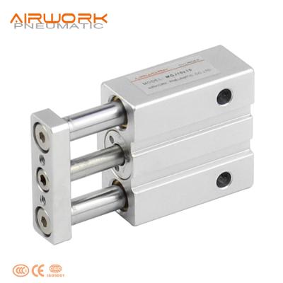 China Factory MGJ smc type small pneumatic cylinders air compressed miniature cylinder with linear guide for sale