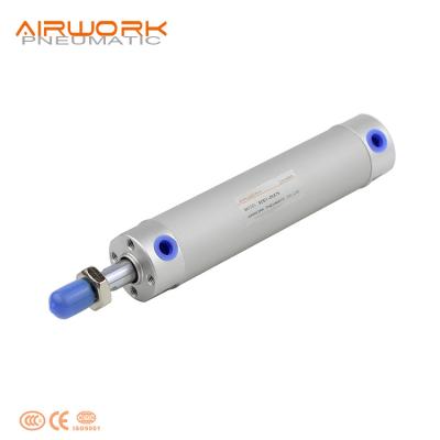 China CG1 25X75MM SMC Type Light Duty Aluminum Round Type Air Cylinder Pneumatic Cylinder for sale