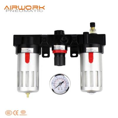 China Chinese BC2000 Airtac Type Air Treatment Treatment Filter Regulator Oiler Three Unit for sale