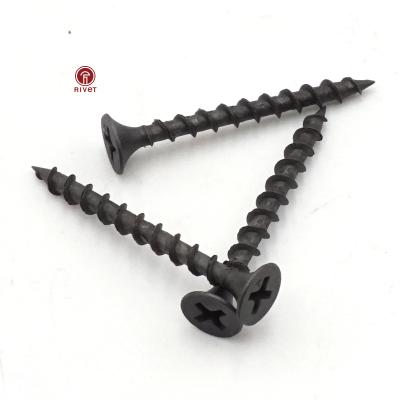 China Black Phosphated Black Pan Phillips Bugle Head Fine Thread Drywall Screw Bugle Head Drywall Screw/Raw Thread Gypsum for sale