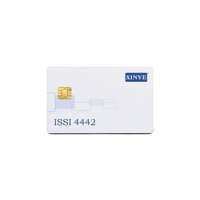 China Standard Contact Waterproof/Waterproof Chip Smart Card With Chip Sle4442/sle554 RFID Chip Print Card Credit Card Size for sale