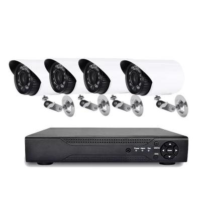 China NIGHT VISION 1080P 4 Ch CCTV Video Camera Kit DVR Kit Home Security HD AHD H.264 4Ch Dvr for sale