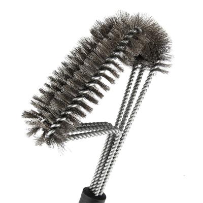 China Hot sales easily cleaned GRILL cleaner accessories GRILL grill brush steam cleaning stainless steel barbecue brush for sale