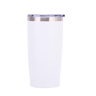 China Wholesales Custom 304 Stainless Steel Mugs Car Sublimation Ice Preservation Viable Beer Mug With Lid for sale