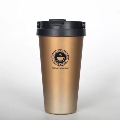 China PORTABLE New Coffee Mug 304 Stainless Steel Outdoor Convenient Cup Portable Coffee Mug for sale