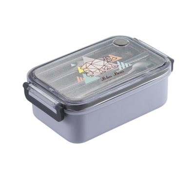 China Best Selling Portable Microwavable Kids School Compartments Stainless Steel Bento Heated Metal Lunch Box for sale