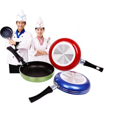 China Amazon Sale 12cm Viable Hot Cooking Pans Pan With Lower Price Non-Stick Stainless Steel Stick Frying Pan Non for sale