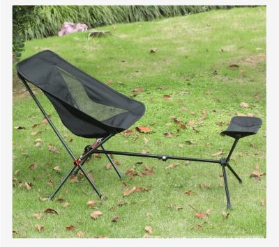 China Foldable High Quality Camping Extended Folding Leg Accessories Footrest Outdoor Portable Footstool Recliner Used With Camping Chair for sale