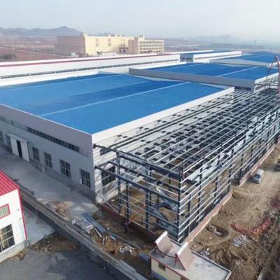 China Goedkoop Veilig Duurzaam Staalstructuur Pakhuis Staalgebouw Industriële werkplaats schuur grote prefab huizen staalstructuur pakhuis Te koop