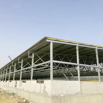 China H Shape Steel Frame Warehouse Workshop With Sliding Door for sale