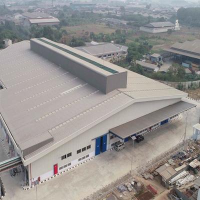 China Industriële boutenverbinding gegalvaniseerd metalen gebouw constructie staal structuur frame Te koop