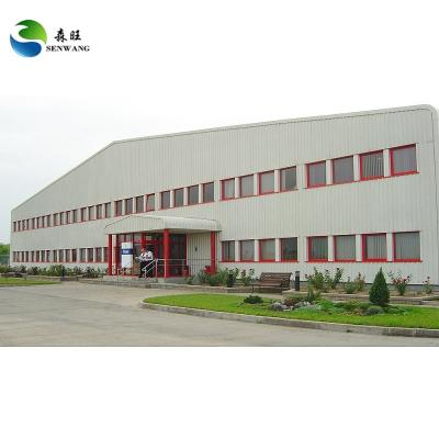 China Windproof Large Span Steel Buildings Prefabricated Industrial Shed Steel Structure Workshop for sale