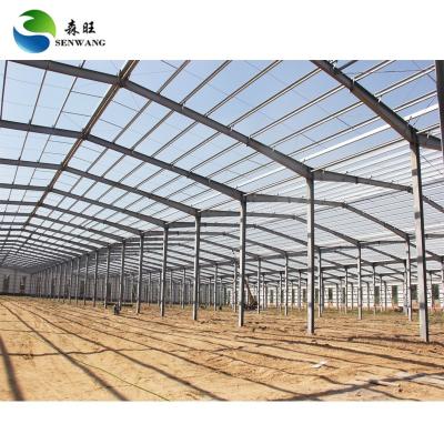 China Low Maintenance Steel Metal Frame Structure Steel production workshop with Customizable Colors for sale