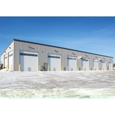 China Customized Metal Frame Buildings Q355 Q235 Steel Structure Shed Workshop for sale