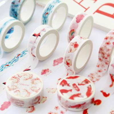 China ANTISTATIC 15mm*7m Washi Tape Masking Decorative Washi Tape Decorums Diy Scrapbooking Sticker for sale