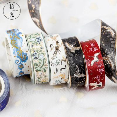 China ANTISTATIC Totems Theme Foil Washi Tape DIY Decor Scrapbooking Sticker Masking Paper for sale