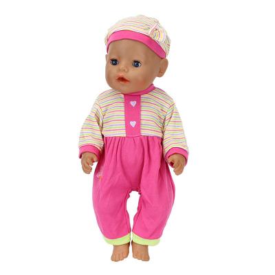 China Soft Toy Doll Clothes With Hat Fit 42cm Nenuco Doll Nenuco y su Hermanita Doll Accessories for sale