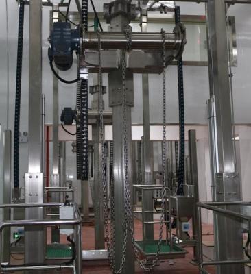 China Halal Cattle Cattle Slaughtering Equipment , Cow Slaughtering Line For Hydraulic Cattle Skin Peeling Machine for sale