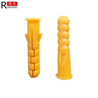 China Lightweight Dia 6*30mm Expanding Plastic Screw Anchors for sale