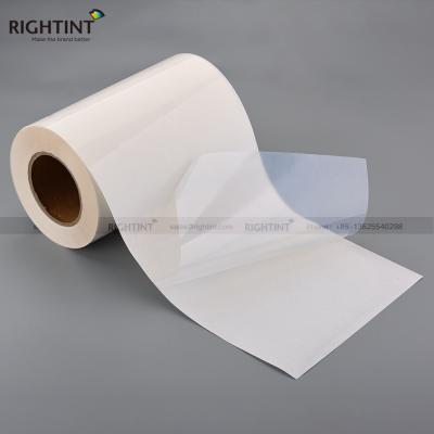 China High Quality Warranty Waterproof Self Adhesive Roll Paper Clear Vinyl Sticker Paper For Inkjet for sale