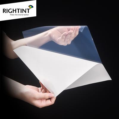 Cina Sale Inkjet Waterproof Self-adhesive Full Sheet Vinyl Waterproof Clear PET Sticker for Inkjet Printing in vendita