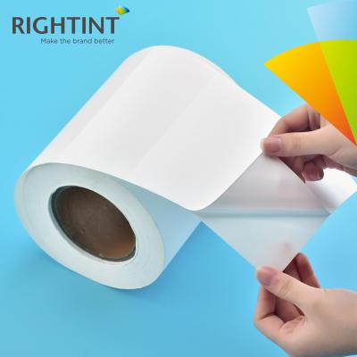 China Waterproof Hot Sales Inkjet Matt PP Film Printer Adhesive Film Label Roll Or Sheets for sale