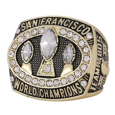 China Wholesale Hiphop NFL San Francisco 49ers Football Championship Ring Men's Ring Manufacturers for sale