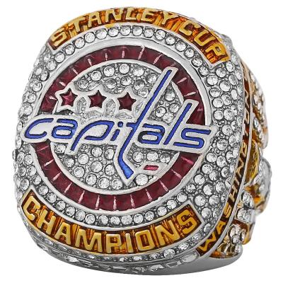 China Europe And Selling 2018 Hot Custom Rings NHL Ice Hockey Washington Capitals Champions Championship Ring Male And Female Personality for sale